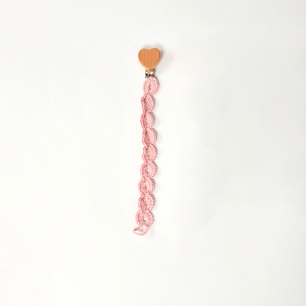 Catenelle clip in legno